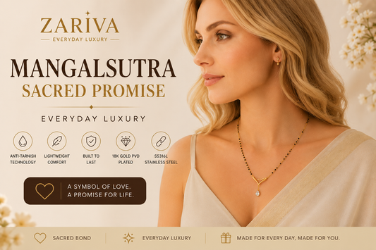 Best Mangalsutra for Daily Wear in India: Shop Lightweight, Modern & Anti-Tarnish Mangalsutra Designs