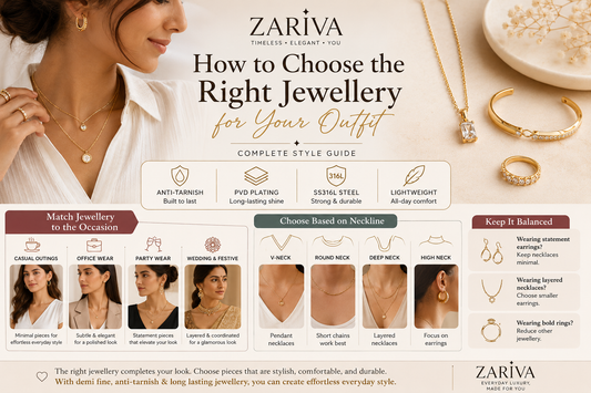 How to Choose the Right Jewellery for Your Outfit: Complete Style Guide