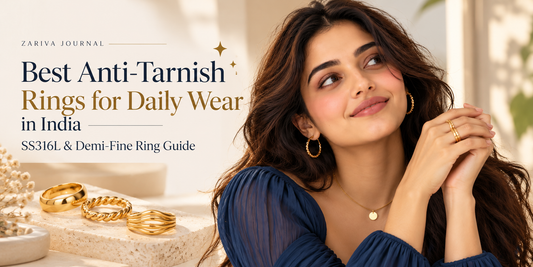 Best Anti-Tarnish Rings for Daily Wear in India: SS316L & Demi-Fine Ring Guide