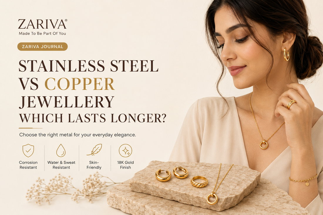 Stainless Steel vs Copper Jewellery: Which Lasts Longer?