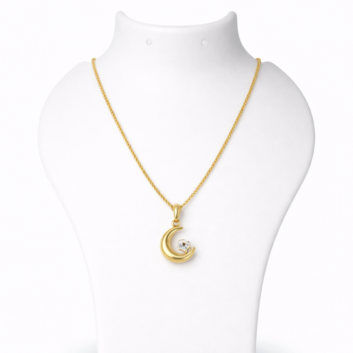 Luna Center Solitaire Necklaces – Zariva