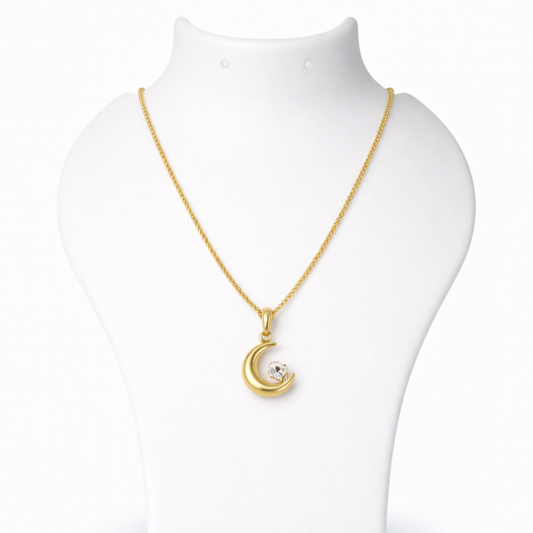 Luna Center Solitaire Necklaces – Zariva