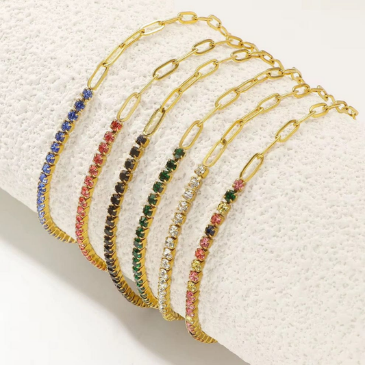 CZ White Tennis Bracelet – Zariva