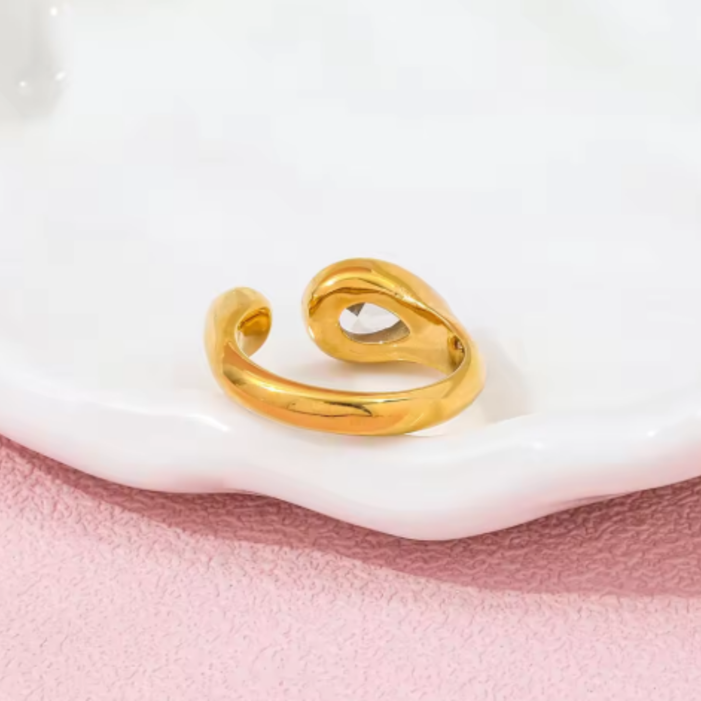 Elara CZ Open Ring- Zariva