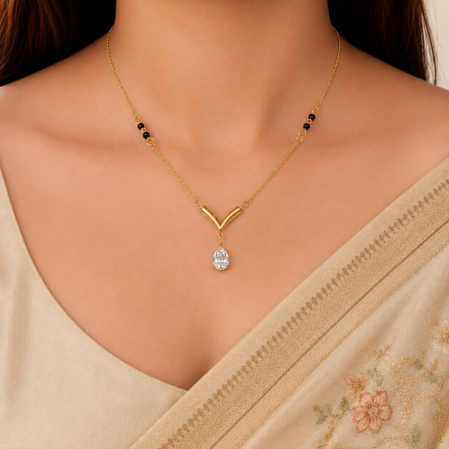 Celestia V Mangalsutra Necklace – Zariva
