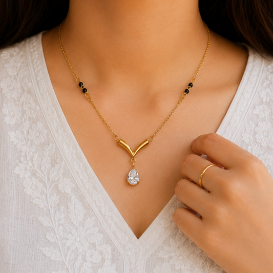 Celestia V Mangalsutra Necklace – Zariva