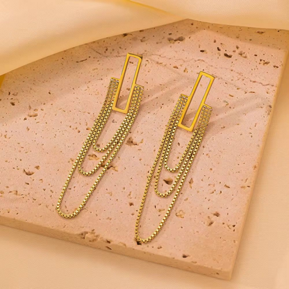 Aurelia layered Statement Earrings – Zariva