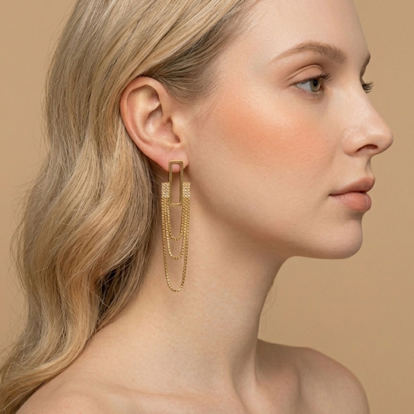 Aurelia layered Statement Earrings – Zariva