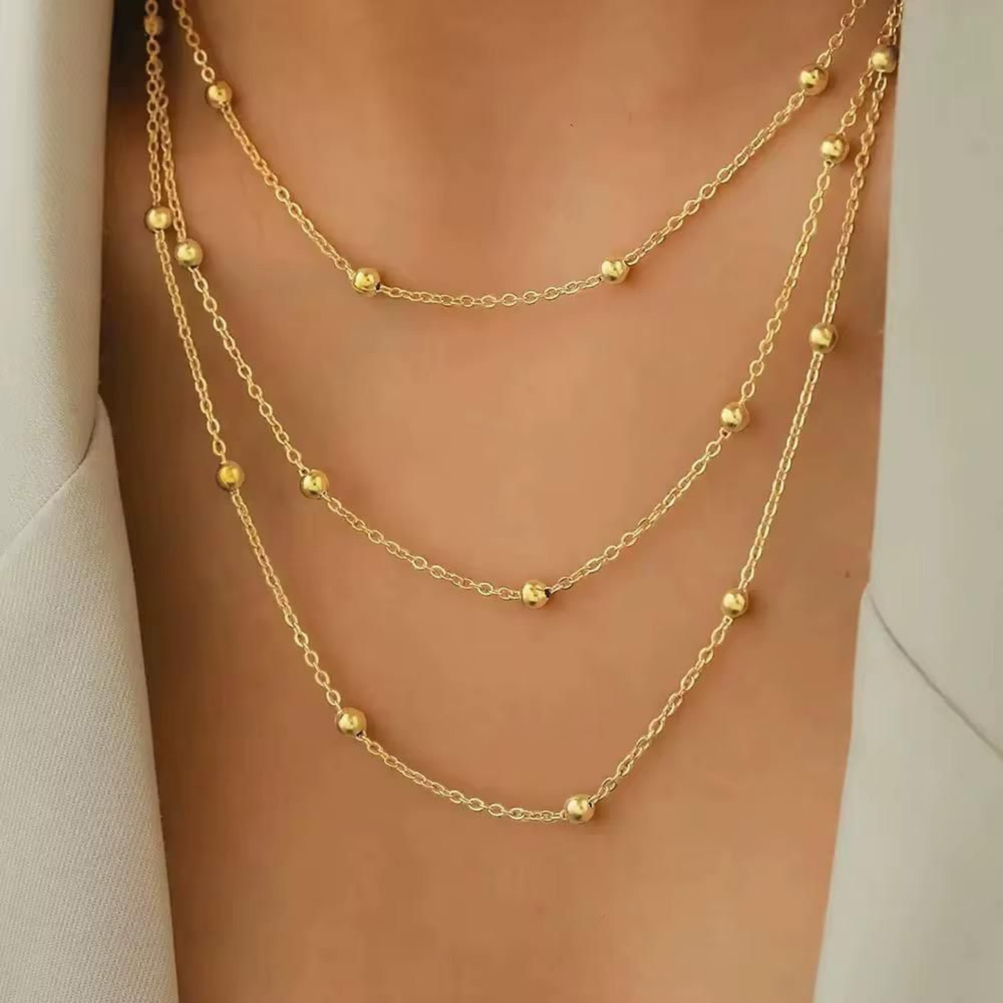 Liora Golden Layered Necklace