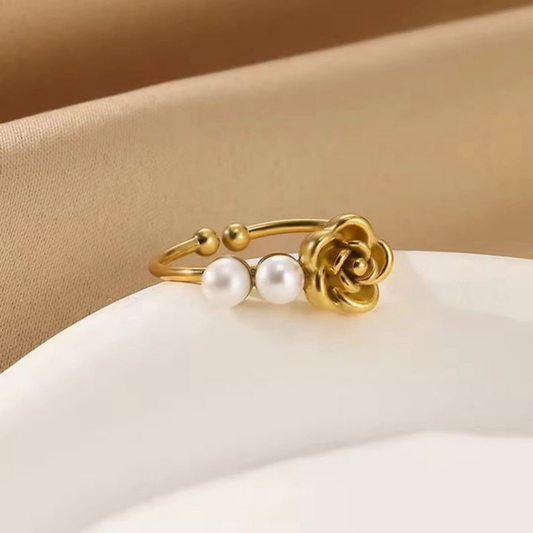 Pearl Rose Ring– Zariva