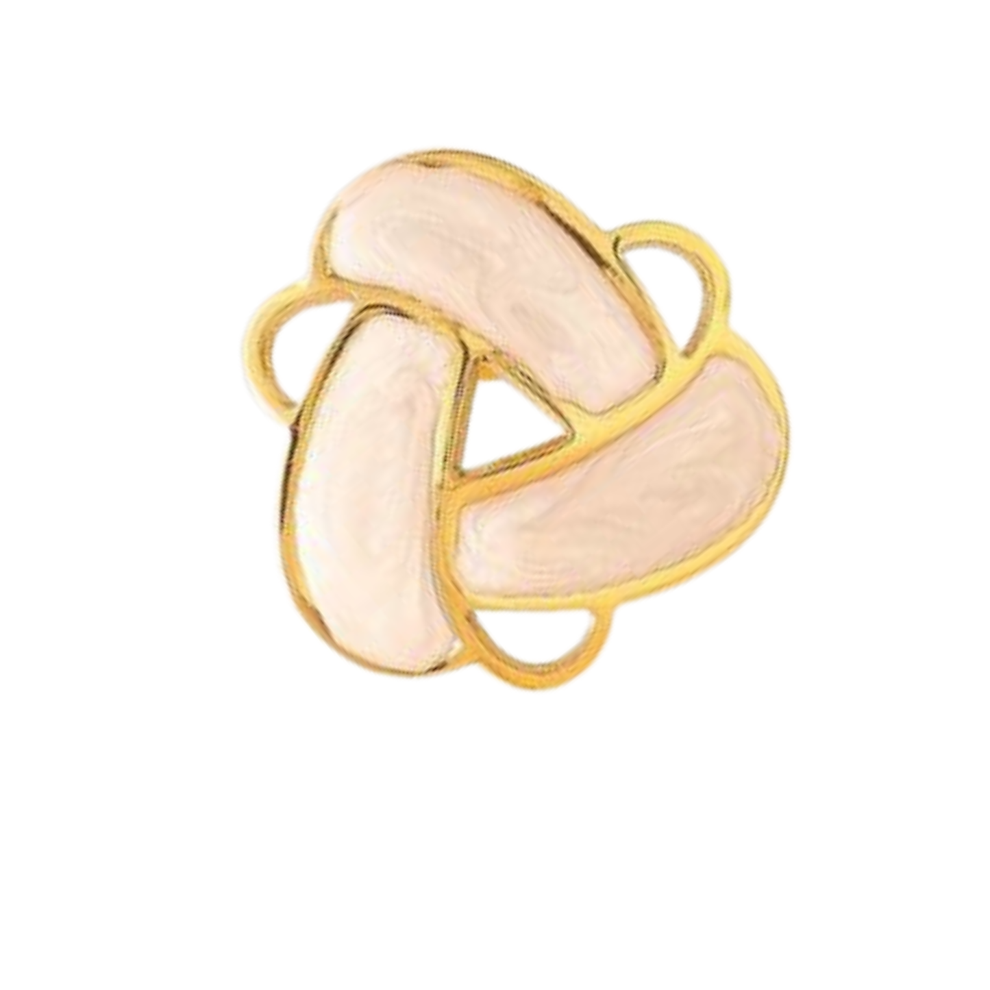 Elan Knot Gold Stud Earrings – Zariva