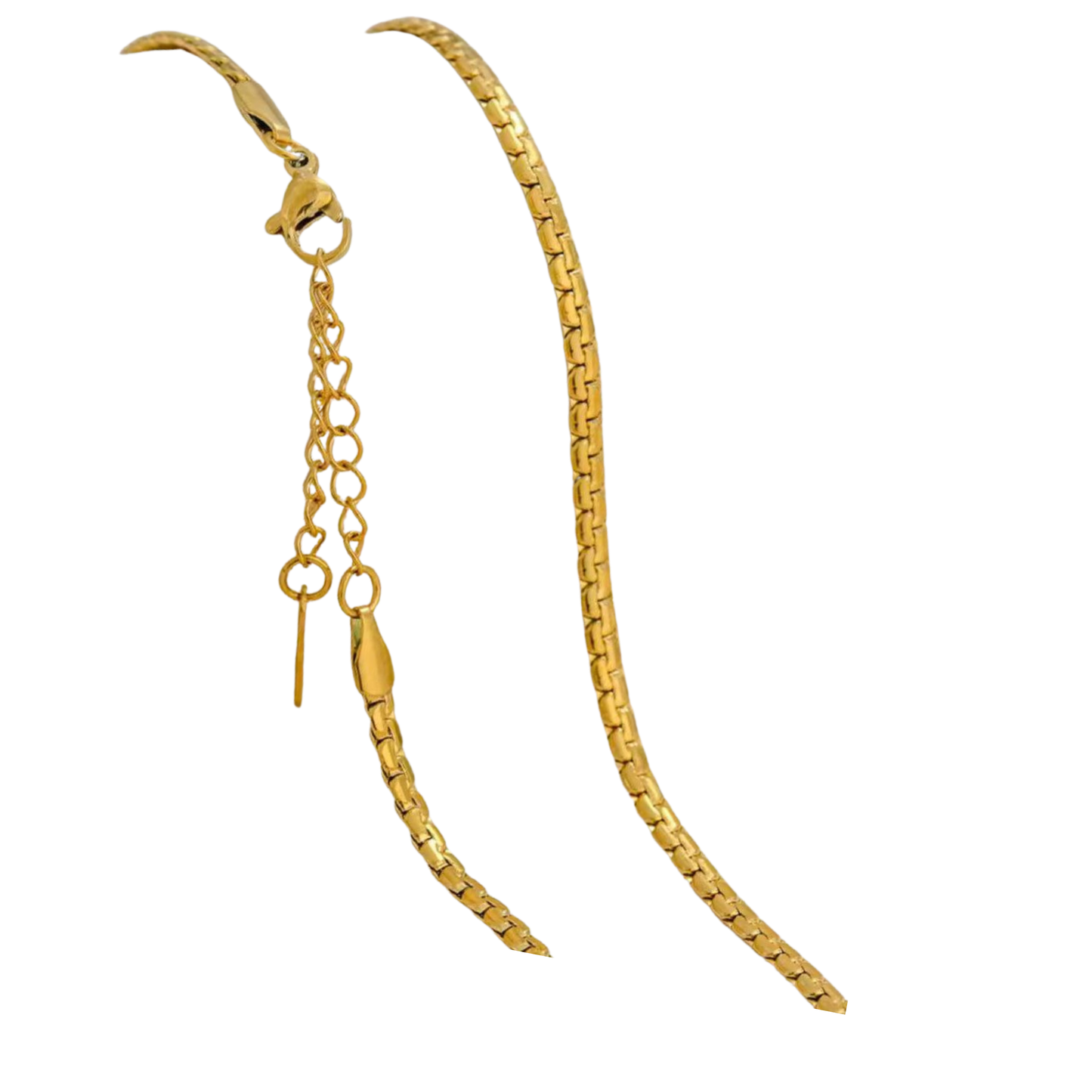 Regal Grid Gold Chain– Zariva